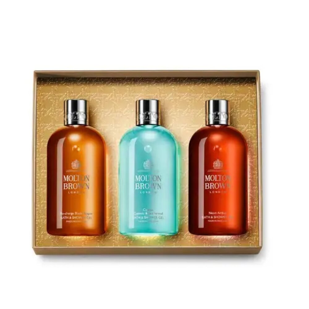Woody & Aromatic Body Care Gift Set - bath & shower gel